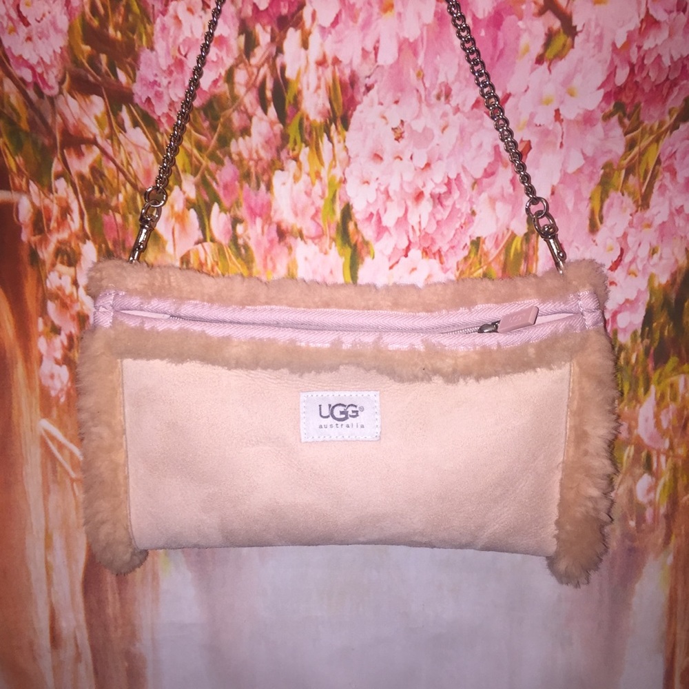 Ugg Australia: Dusty Rose Fur Bag